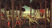 The Story of Nastagio degli Onesti, Sandro Botticelli